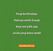 Pantun Janda